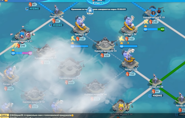 Геймплей Tiles Survive: персонаж исследует мир и собирает ресурсы среди плиток